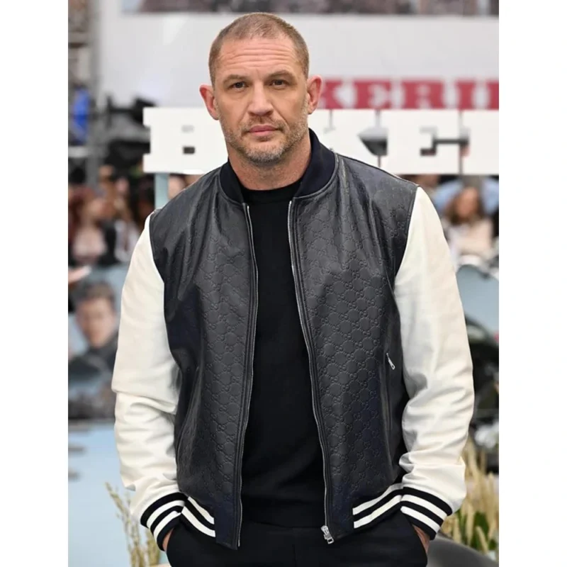 Celebrity Mens Biker Leather Bomber Jacket