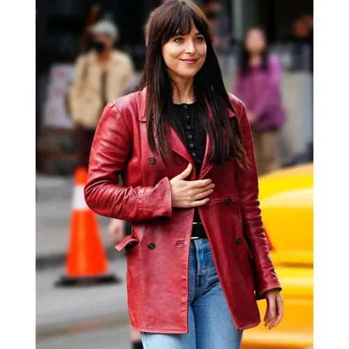 Celebrity Women’s Leather Coat