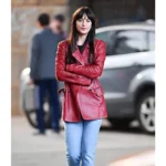 Celebrity Women’s Leather Coat