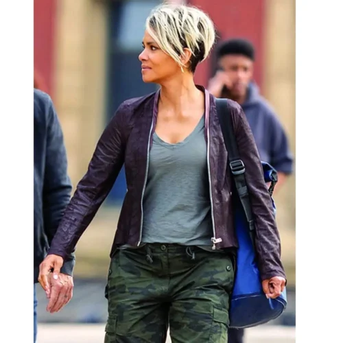 Celebrity Women’s Leather Jacket