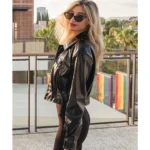 Celebrity Women’s Leather Jacket