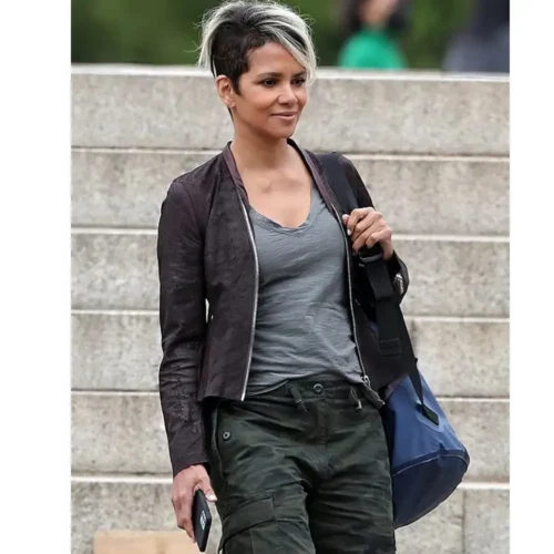 Celebrity Women’s Leather Jacket