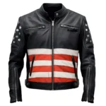 Men's Biker Leather Jacket