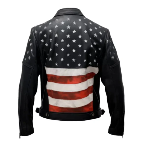 Men's Biker Leather Jacket