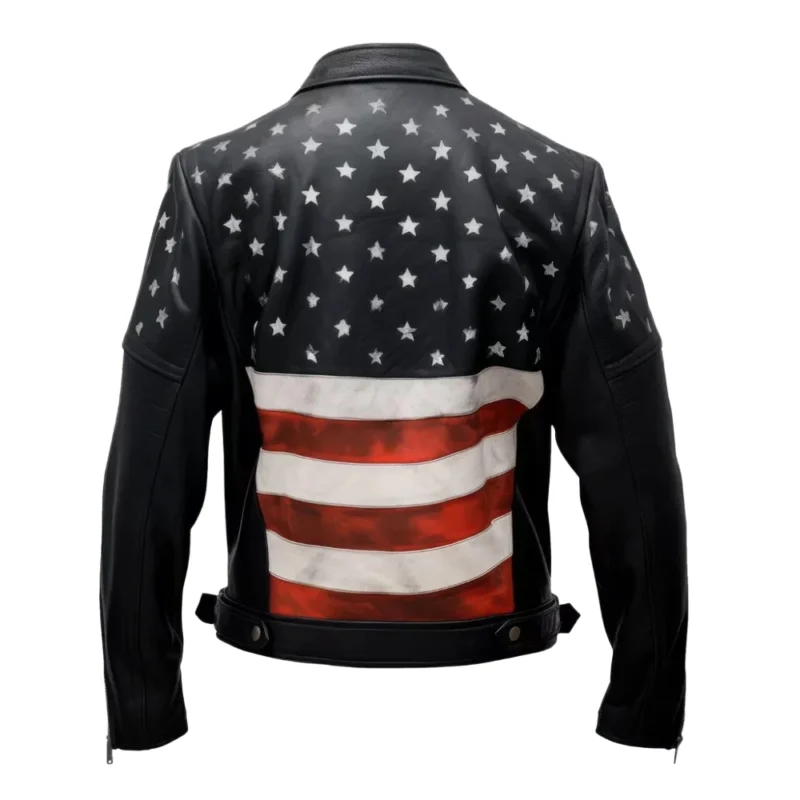 Men's Biker Leather Jacket