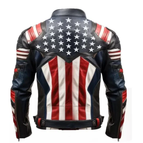 Men’s Leather Biker Jacket