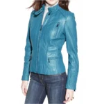 Women’s Biker Leather Jacket