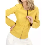 Women's Biker Leather Jacket