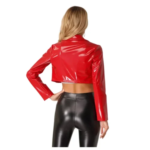 Women’s Leather Biker Jacket