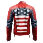 Men's Leather Jacket Motorbike