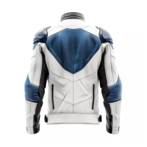 Men's Leather Biker Jacket