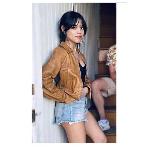 Celebrity Women’s Leather Jacket