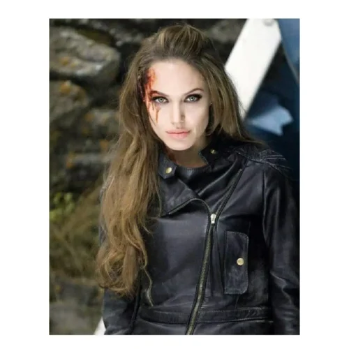 Celebrity Women’s Leather Jacket