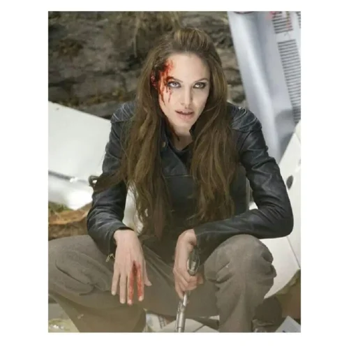 Celebrity Women’s Leather Jacket
