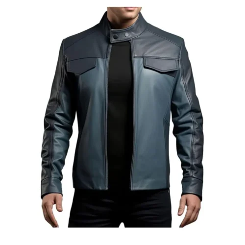 Men’s Biker Leather Jacket