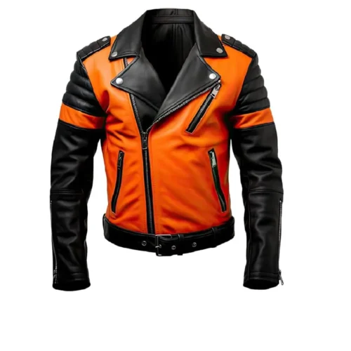 Men’s Biker Leather Jacket