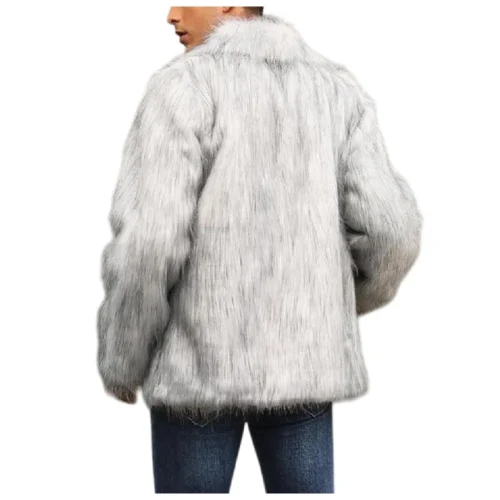 Men’s Faux Fur Jacket