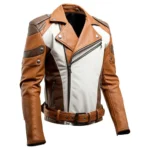 Men’s Leather Biker Jacket