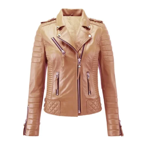 Women’s Biker Leather Jacket