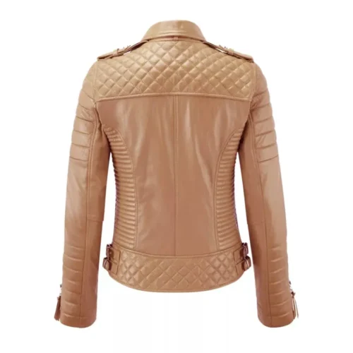 Women’s Biker Leather Jacket