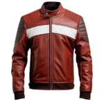 Men's Leather Biker Jacket