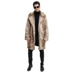 Men’s Faux Fur Long Coat