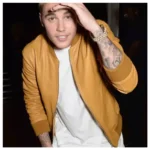 American Singer Bomber Leather Jacket