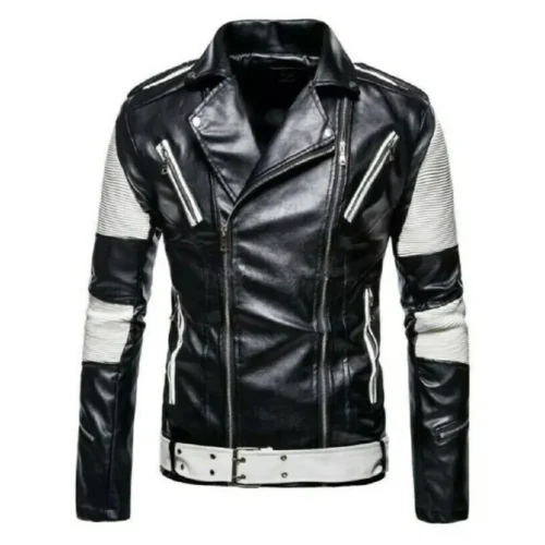 Men’s Biker Leather Jacket