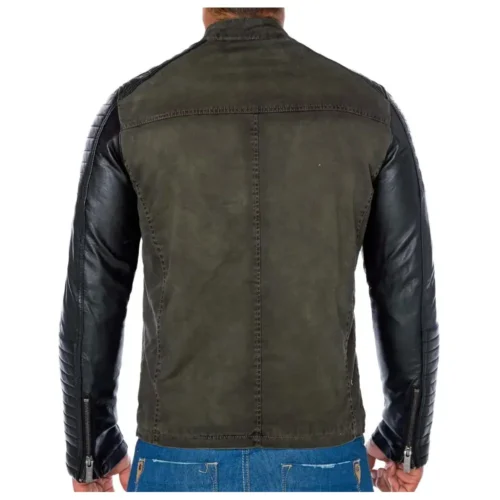 Men’s Biker Leather Jacket