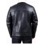 Men’s Faux Fur Leather Jacket