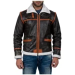 Men’s Fur Leather Jacket