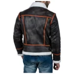 Men’s Fur Leather Jacket
