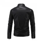 Men’s Leather Biker Jacket