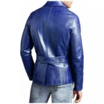 Men’s Leather Blazer Coat