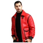 Men’s Shearling Leather Jacket