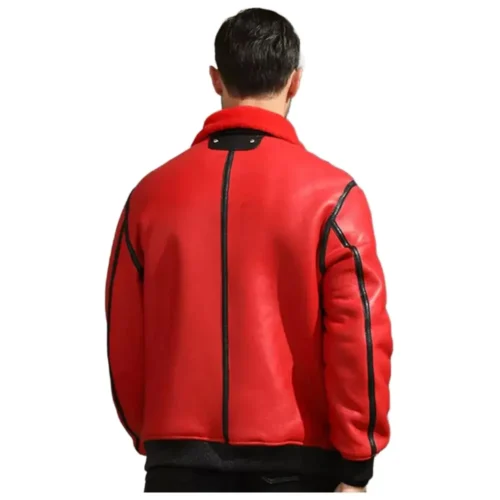 Men’s Shearling Leather Jacket