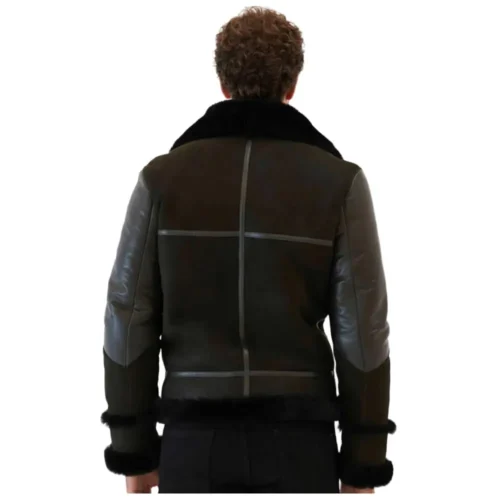 Men’s Shearling Leather Jacket