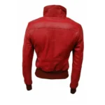 Women’s Bomber Leather Jacket