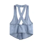 Women’s Denim Vest Jacket