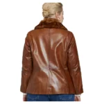 Women’s Fur Leather Jacket