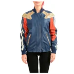 Women’s Leather Bomber Jacket