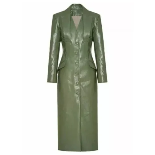 Women’s Leather Long Coat