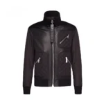 Men's Biker Bomber Leather Jacket