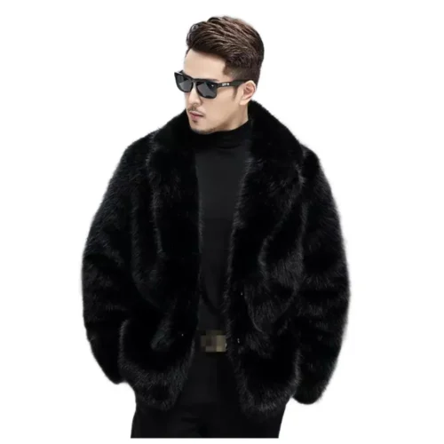 Men’s Faux Fur Jacket