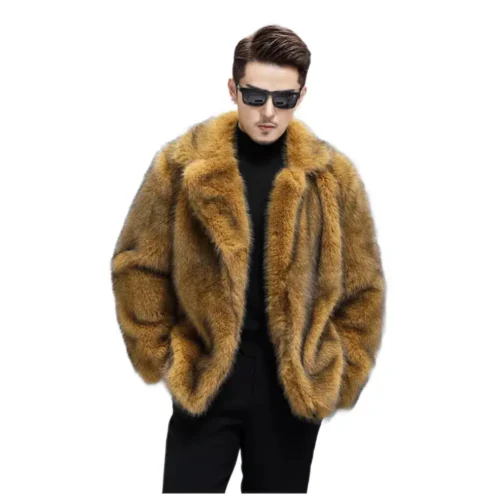 Men’s Faux Fur Jacket