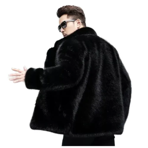 Men’s Faux Fur Jacket