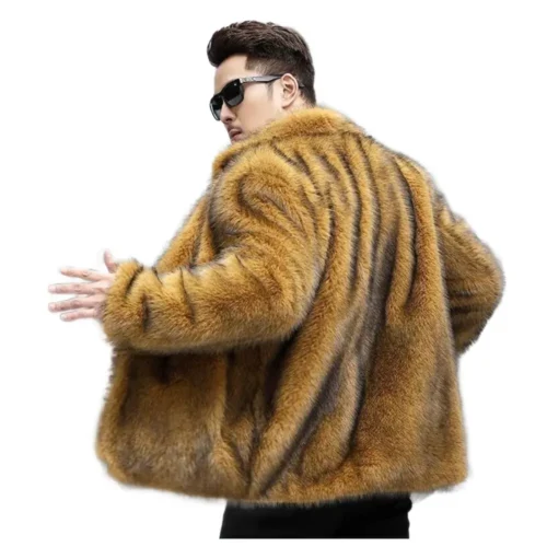 Men’s Faux Fur Jacket