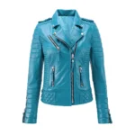 Women’s Biker Leather Jacket