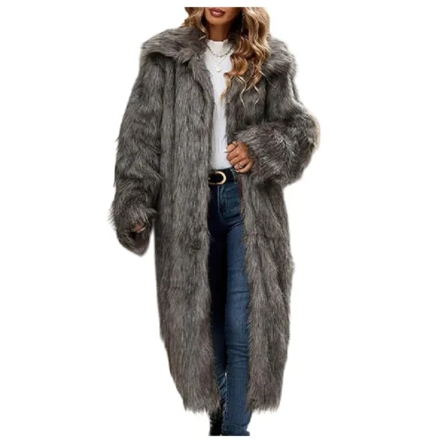 Women’s Faux Fur Long Coat