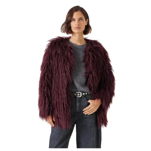 Women’s Faux Fur Long Jacket